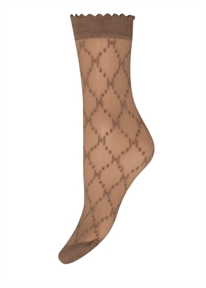 Hype The Detail logo sock Nude